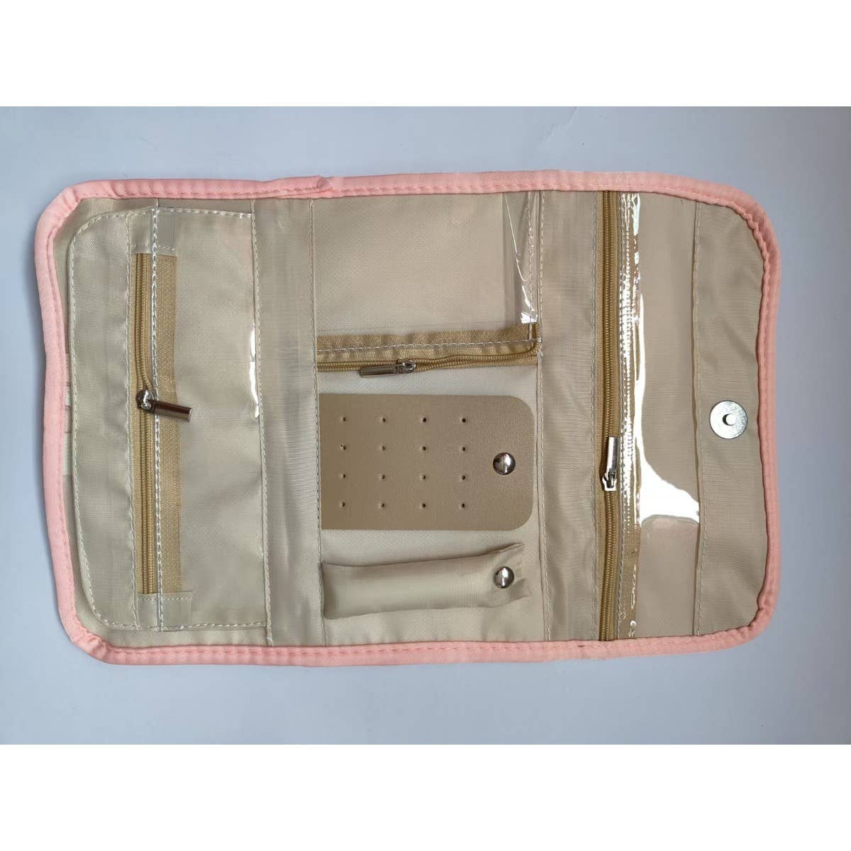 wandf - Wholesale Jewellery box/organiser - Portable Travel Jewelry Organizer Roll,Foldable for Earrings17