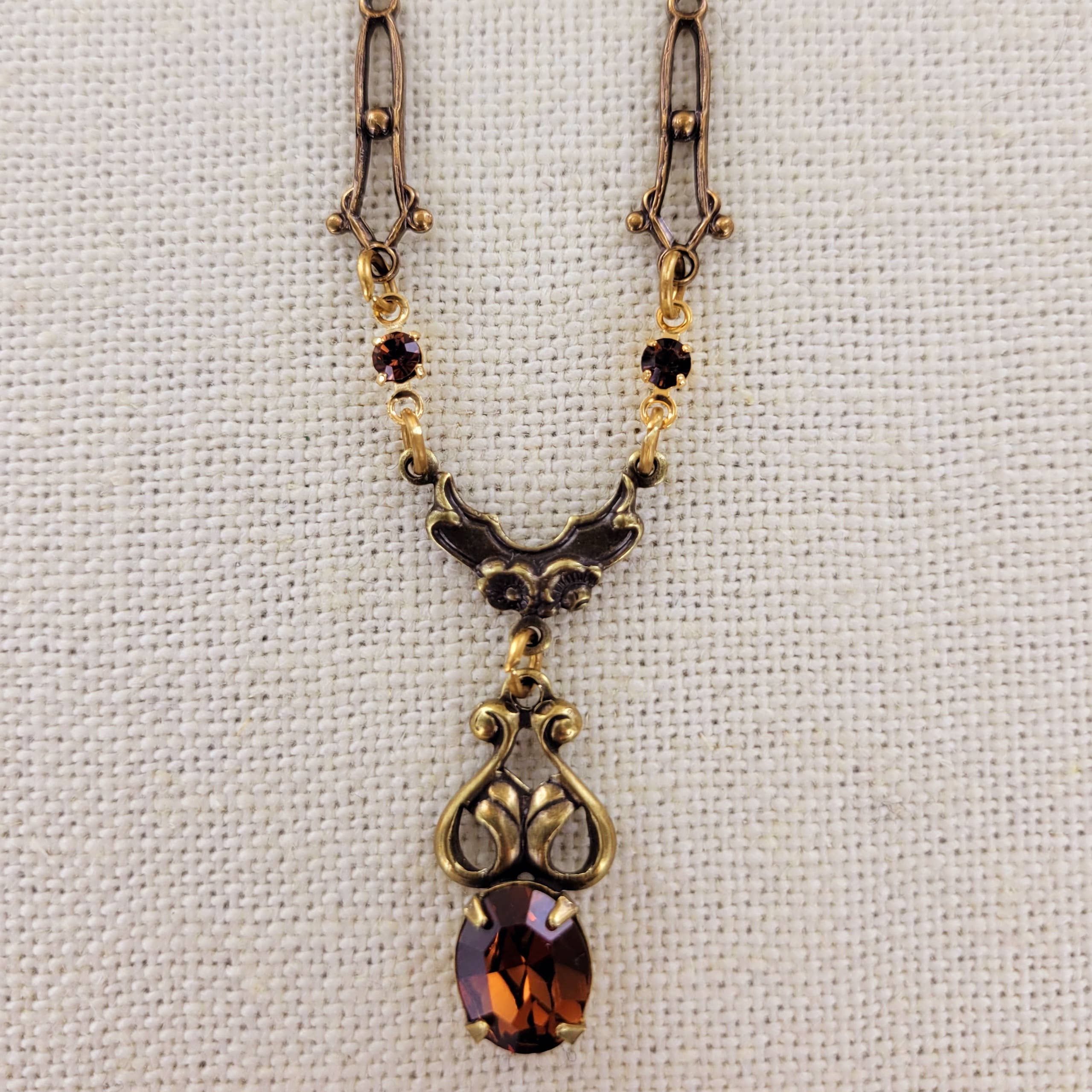 Sadie Green's Jewelry - Wholesale Pendant/Charm Necklace - Victorian Reproduction Necklace N48813