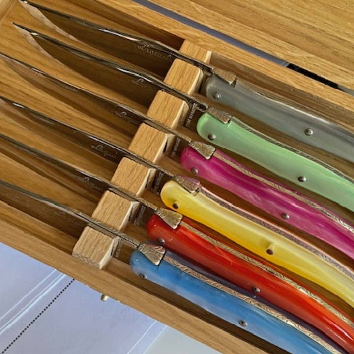 La Maisonnette - Wholesale Knife Set - Laguiole Deluxe Set of 6 knives3
