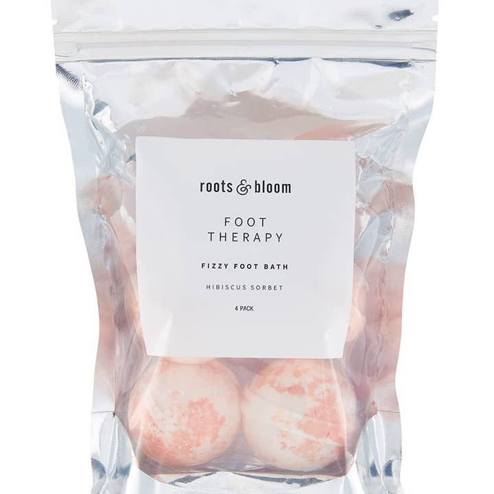 Bruisend voetbad - Hibiscus Sorbet voor wholesale door Roots & Bloom Foot Therapy