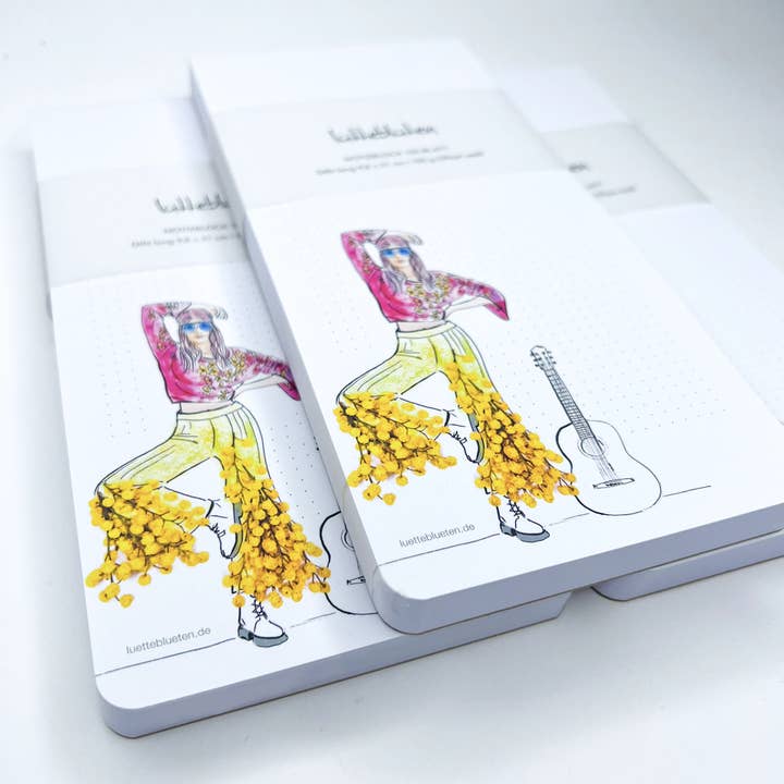 Lütteblüten – Engroshandel Notesblok – Festival Notesblok3
