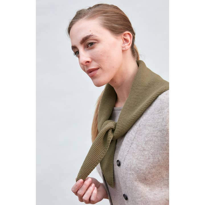 Baumwoll-Halstuch mit Struktur für den Großhandel von Paul James Knitwear