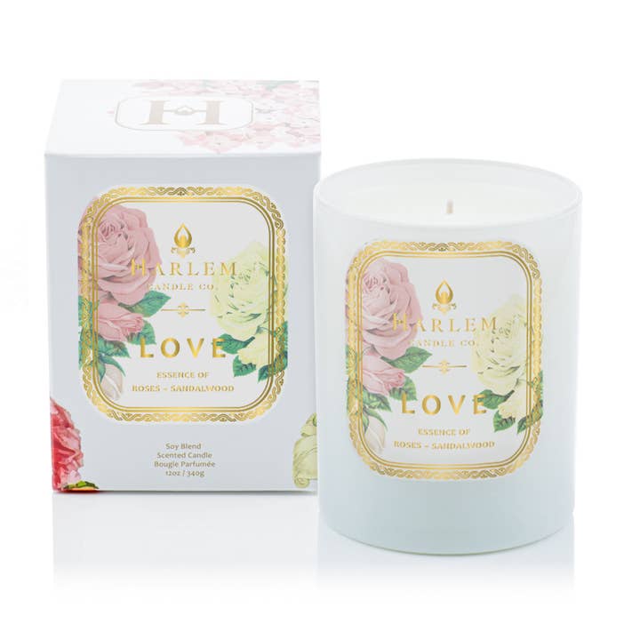 Harlem Candle Co - Wholesale Jar/Filled Candle - "Love" Luxury Candle0