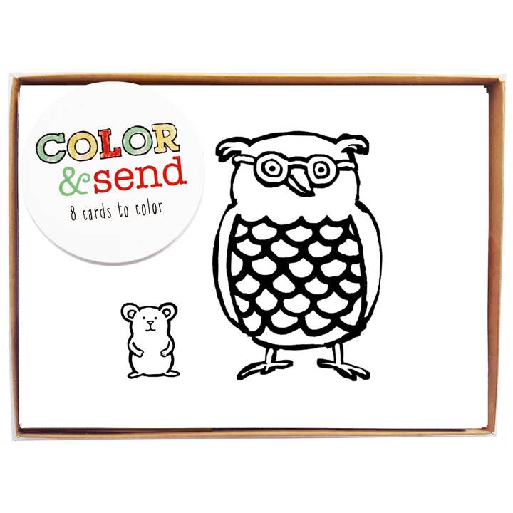 Color & Send for wholesale by mollyOcards