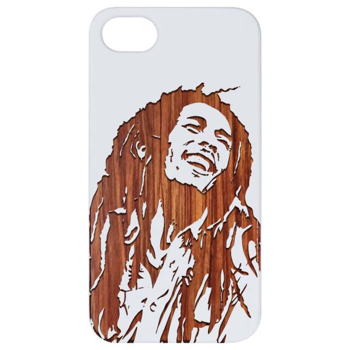 White Coated Rose Wood - Bob Marley 1 Engraved for wholesale by OTTO CASE
