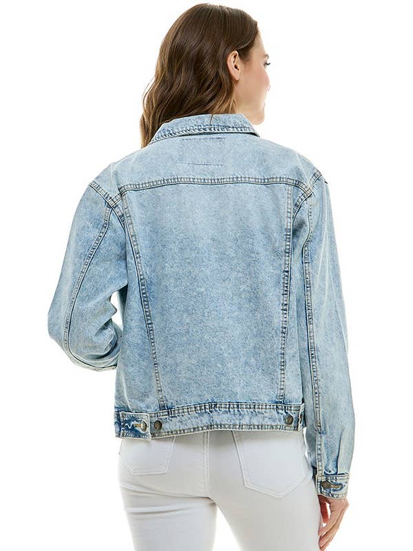 BLUE AGE - Wholesale Denim Jacket - Women's - Boyfriend's Denim jacket for the roomy and relaxed fit 14