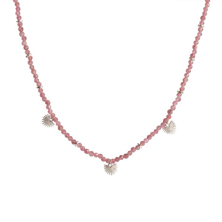 Collier Ishtar en argent tourmaline pour la vente par Rachel Entwistle Jewellery