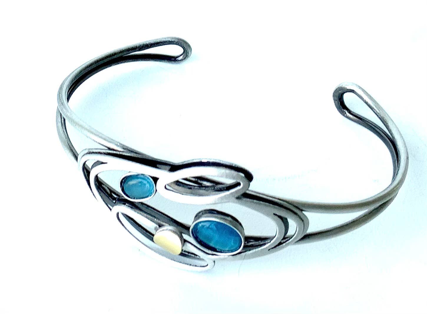 Christophe Poly / Crono Design - Vente Bracelet manchette - BRACELETS (B) - Manchette en fil en tailles 1 et 2, toutes deux ajustables11