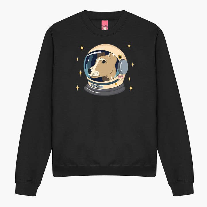 Space Dog Sweatshirt (Unisex) for wholesale by SassySpud