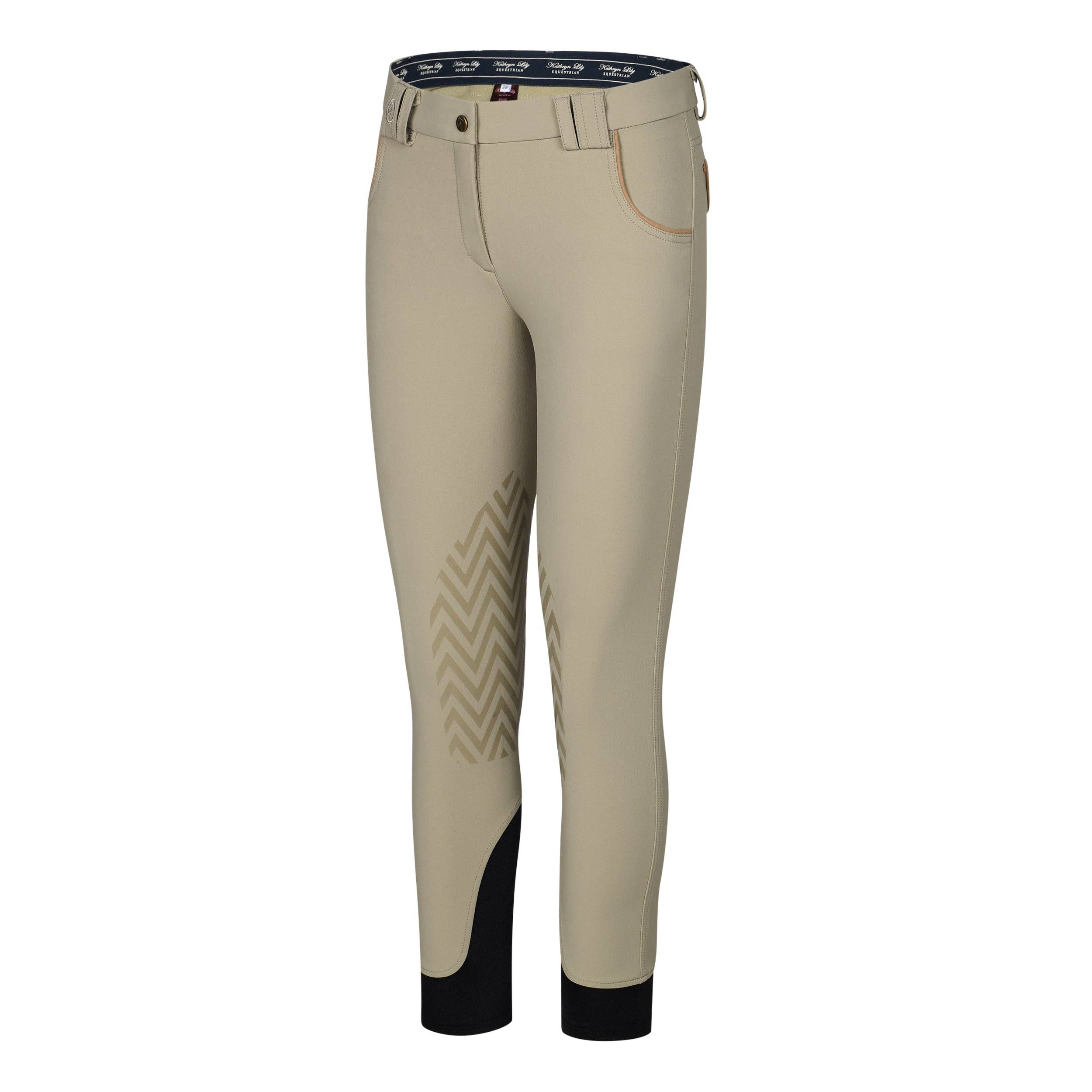 Tan Tan Kathryn Lily Capital Breeches w Silicone for wholesale on Faire1