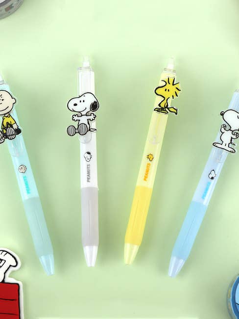 Peanuts Chracters Clip Ballpoint Pen 0.5mm Black and other Purchase Wholesale snoopy space. Free Returns & Net 60 Terms on Faire trending on Faire.