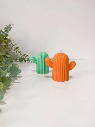Bougie Cactus pour la vente par Thebeautyloftuk