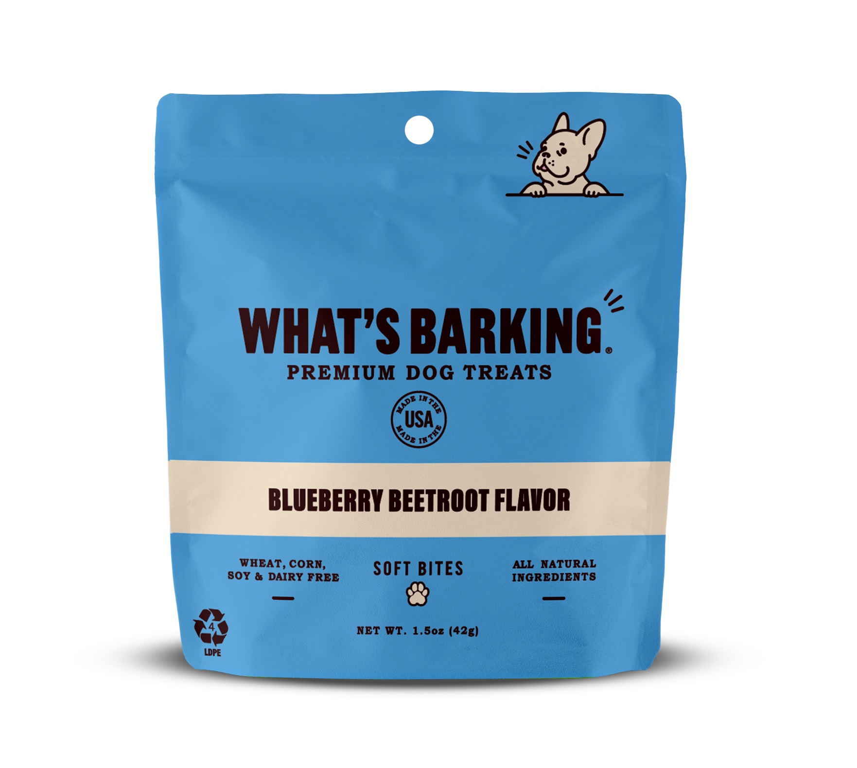 What's Barking - Vente Friandises – chien - Mini assortiment de friandises pour chiens, étui de 1,5 oz1