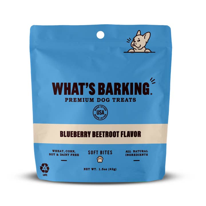 What's Barking - Wholesale Pet Treats - Dog - Mini Variety Pack Dog Treats, 1.5oz Case 1