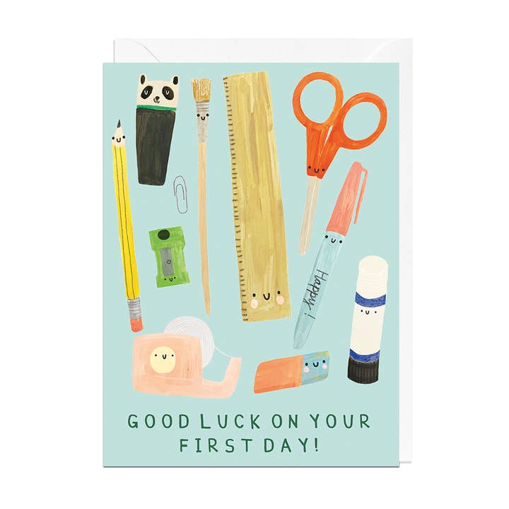 BOA SORTE NO CARTÃO DO PRIMEIRO DIA por atacado de Jolly Awesome