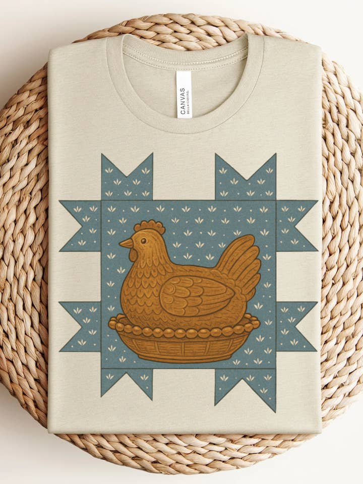 Vintage Grandmacore Hühnerland T-Shirt oder Crewneck für den Großhandel von Jolene's Boutique