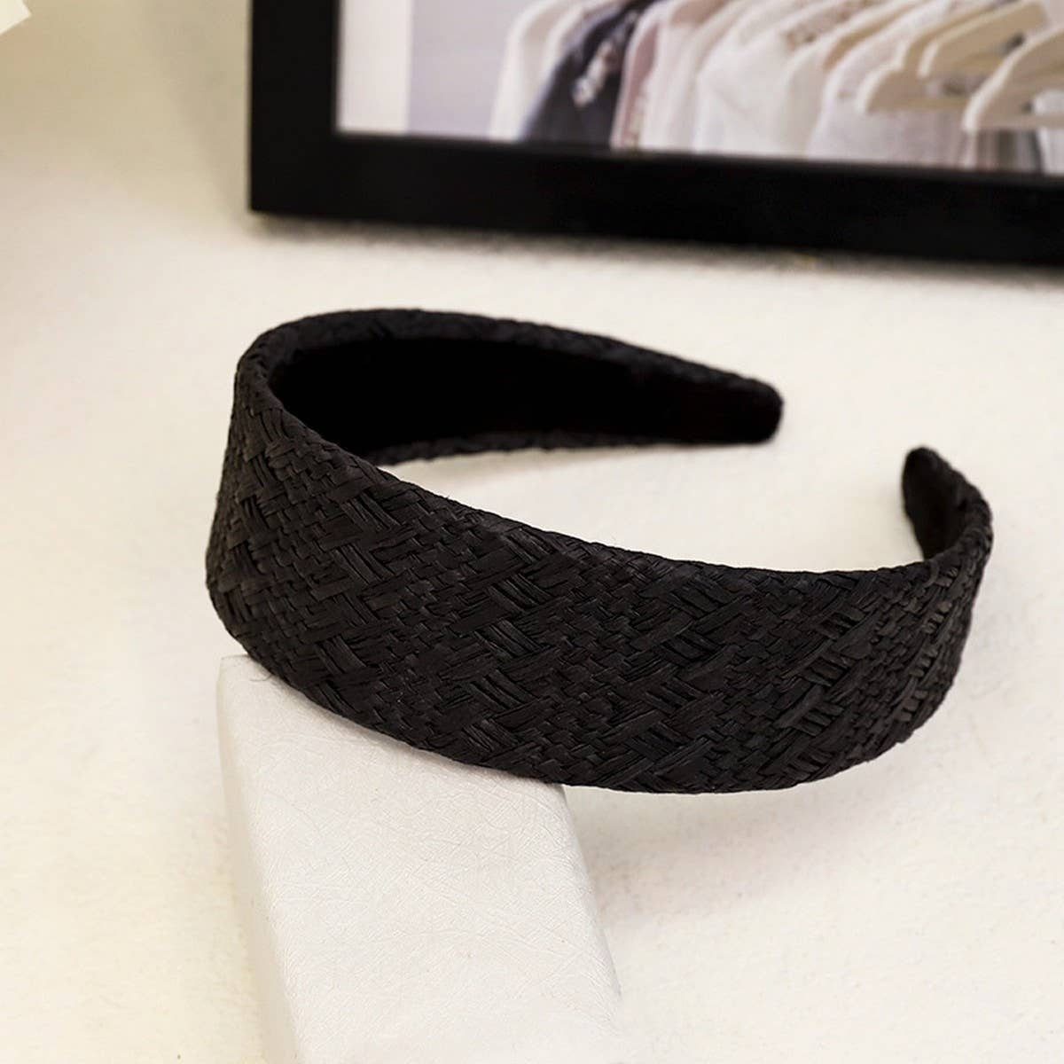 ACCITY - Wholesale Fashion Headband - Women's - 2024 FASHION RAFFIA TEMPERAMENT HEADBANDS_CWAHA11646