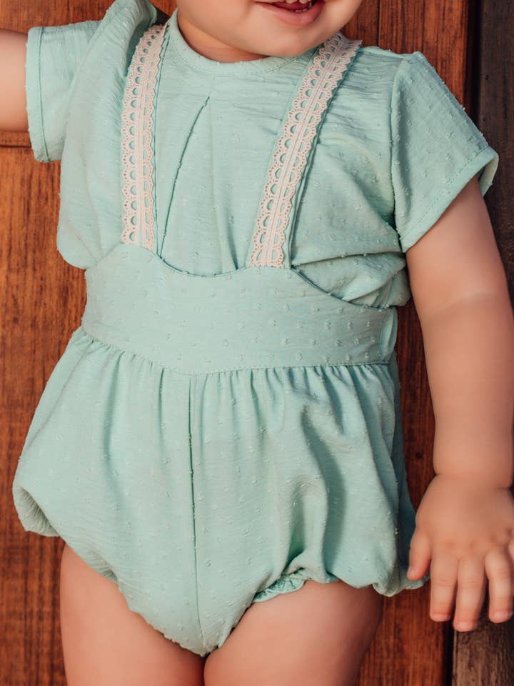 BABINE-ROINSAL - Wholesale Bodysuit (Non-Footed) - Baby - 2422031-2 Plumeti baby bib