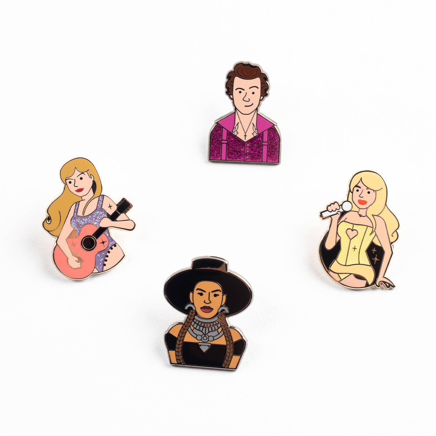 Collectable Cities - Wholesale Lapel Pin/Button - Harry Styles Fine Line Enamel Pin Case, pop music london4