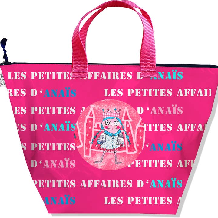 Borsa da ragazza personalizzata, fucsia per la vendita all'ingrosso da parte di BISTRAKOO