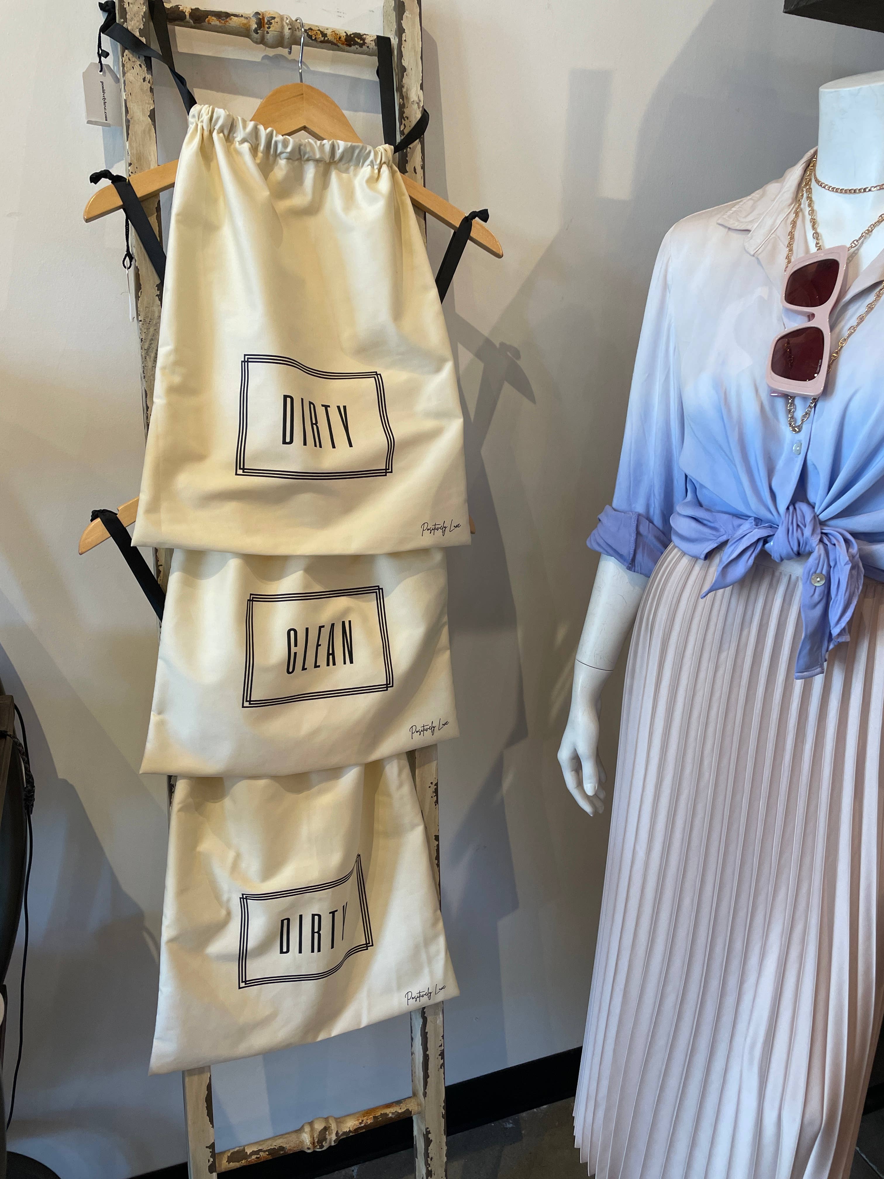 Positively Luxe – wholesale Påse med dragsko – Unisex – Må ditt hjärta och din garderob vara fulla dragsko-resväska13