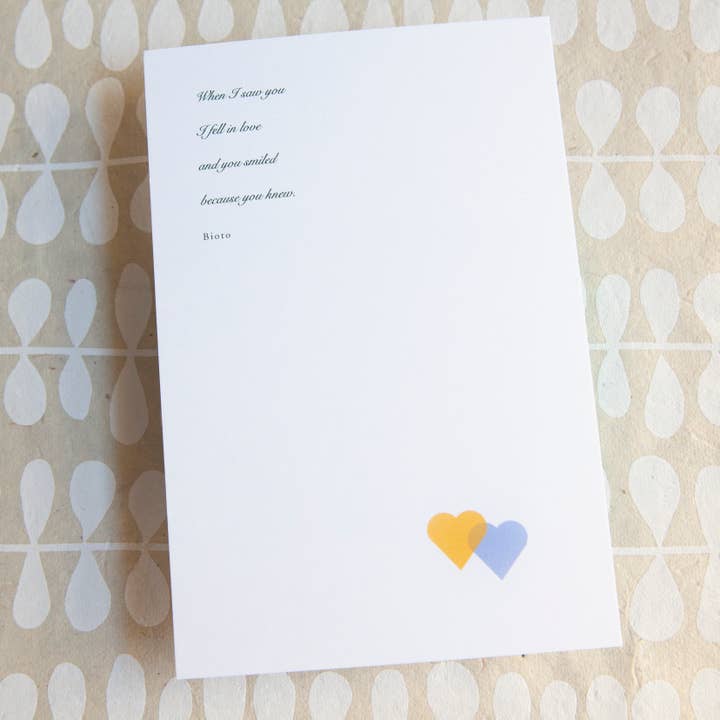 Da jeg så dig, blev jeg forelsket, og du smilede fordi... for engroshandel hos Banter by Greely Creative