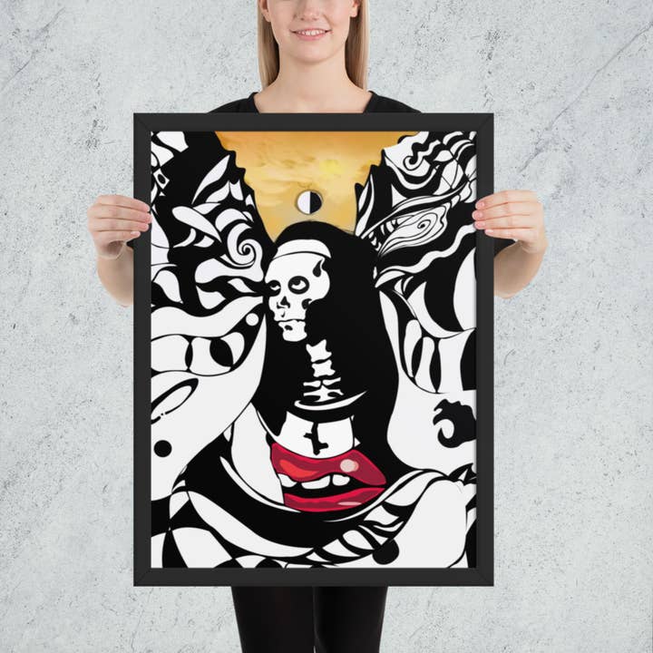 Holy Saint, Framed poster for wholesale by VIBELINK