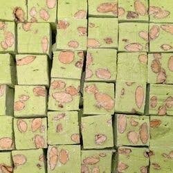 LS GROUP - Wholesale Nougat - Large cubes of soft nougat – Pistachio flavor0