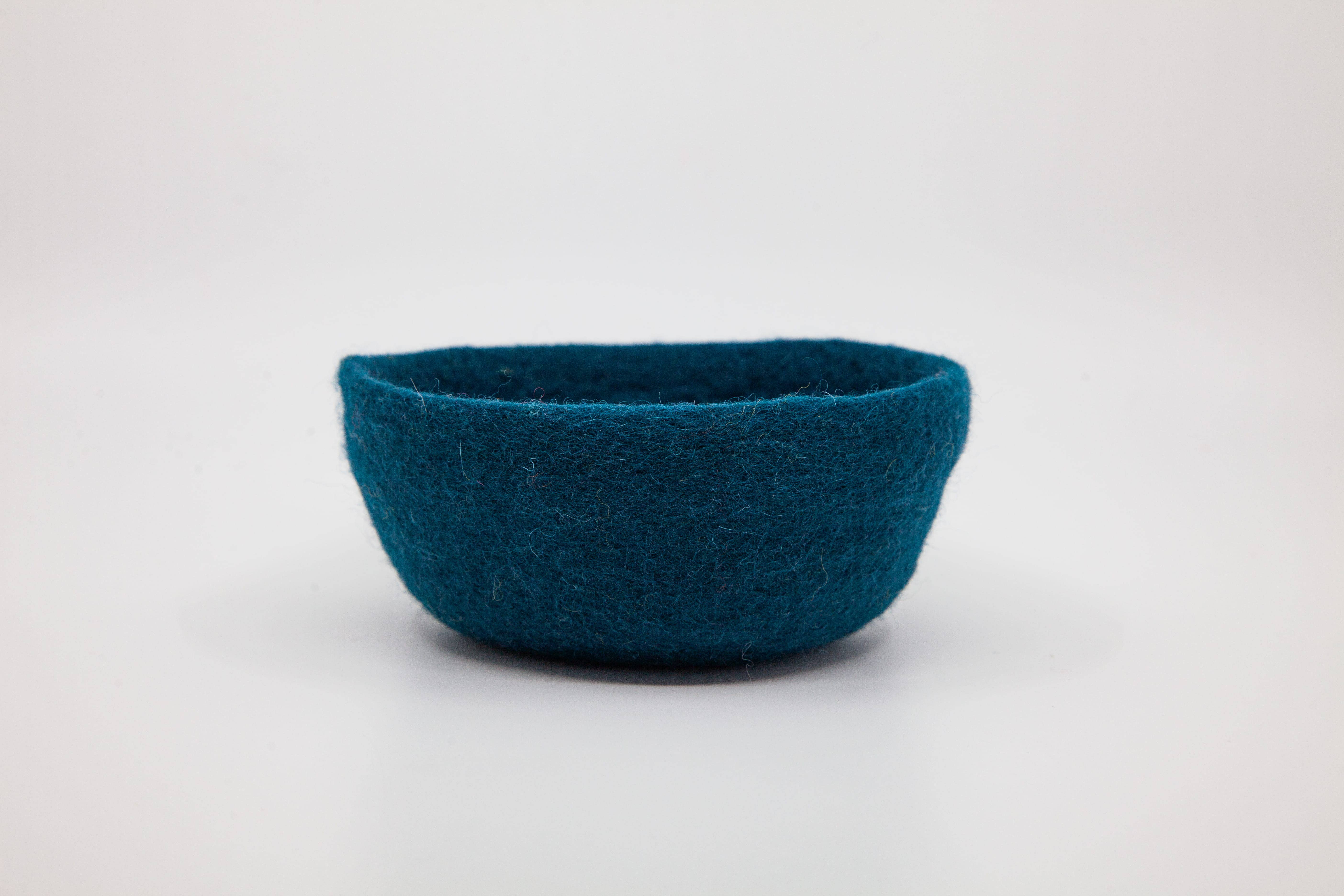 Fibres of Life - Wool & Felt - Wholesale Decorative Plate/Dish/Bowl - Felt Bowl - Small | Wool Felt Bowl | Catchall Felt Decor15