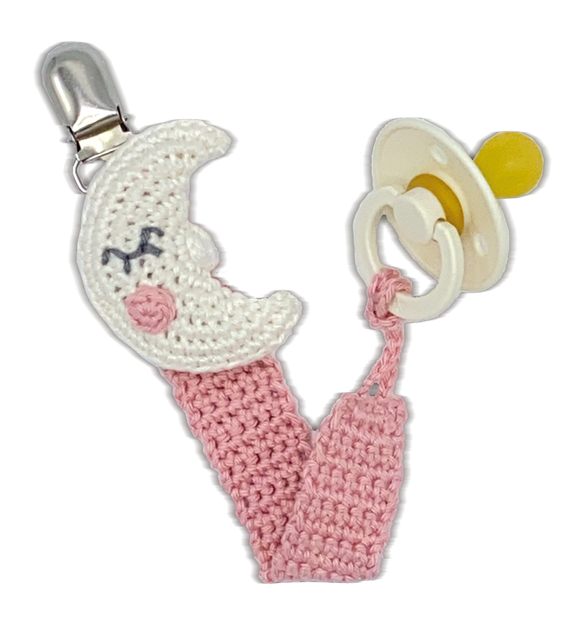 Hardicraft - Wholesale DIY Craft Kit - DIY Crochet Kit - Pacifier Clip Moon4
