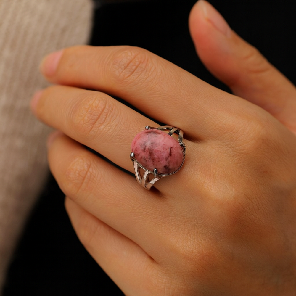 Ashlen - Wholesale Cocktail/Statement Ring - EXQUISITE VINTAGE RING (ADJUSTABLE)11