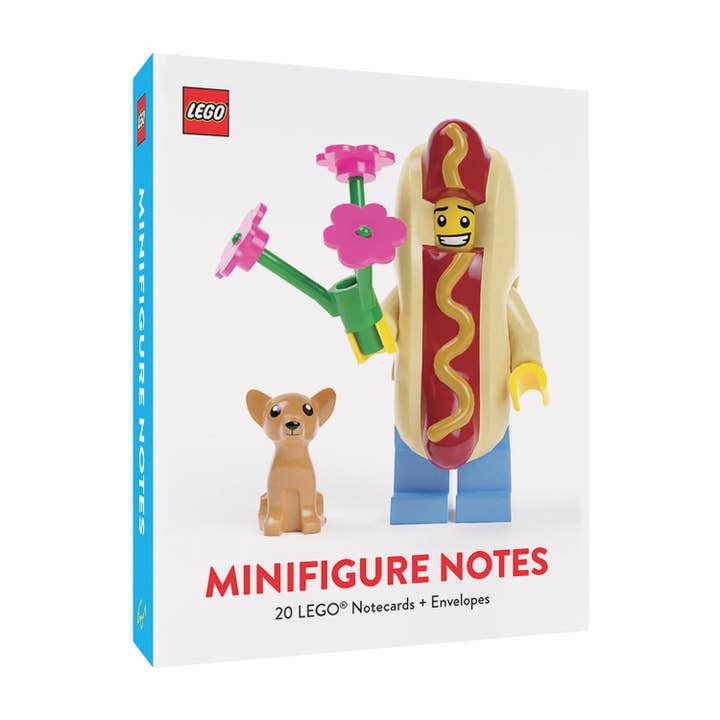 Notes de Minifigurines LEGO® : 20 cartes de correspondance et enveloppes (Cartes de correspondance/Papier à lettres) pour la vente par Abrams & Chronicle Books