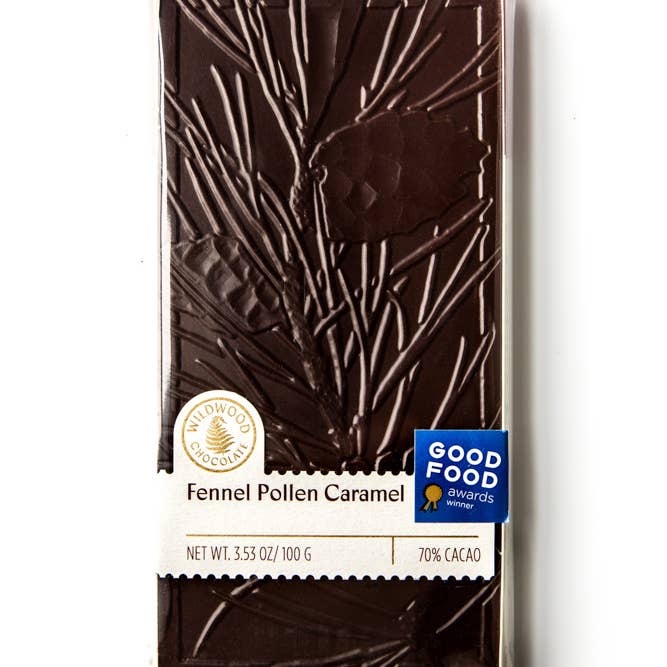 Wildwood Chocolate - Wholesale Chocolate Bar - Fennel Pollen Caramel