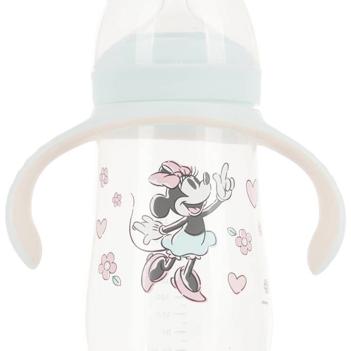 Cudlie Accessories - Wholesale Baby bottle - Disney Mickey And Minnie 12 Ounce Baby Bottle With Handles4