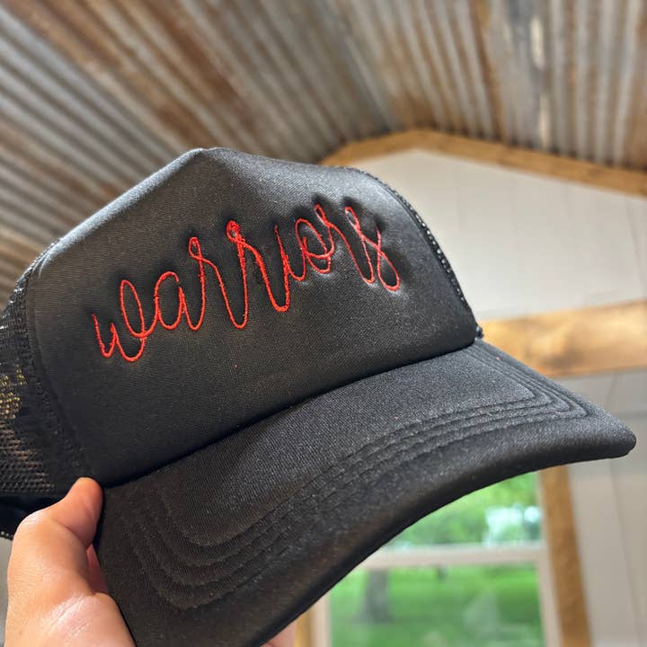 Embroidered School Spirit Mascot Snap Back Cap for wholesale by Chicken Scratch Design Co.