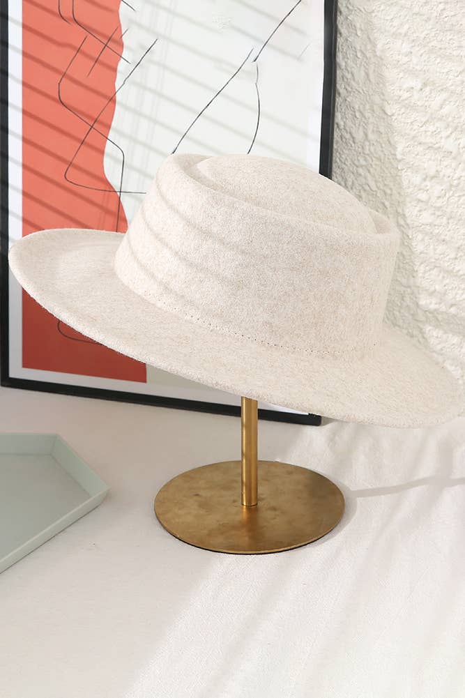 Hana - Wholesale Fedora - Women's - Wool Felt Fedora Hat3