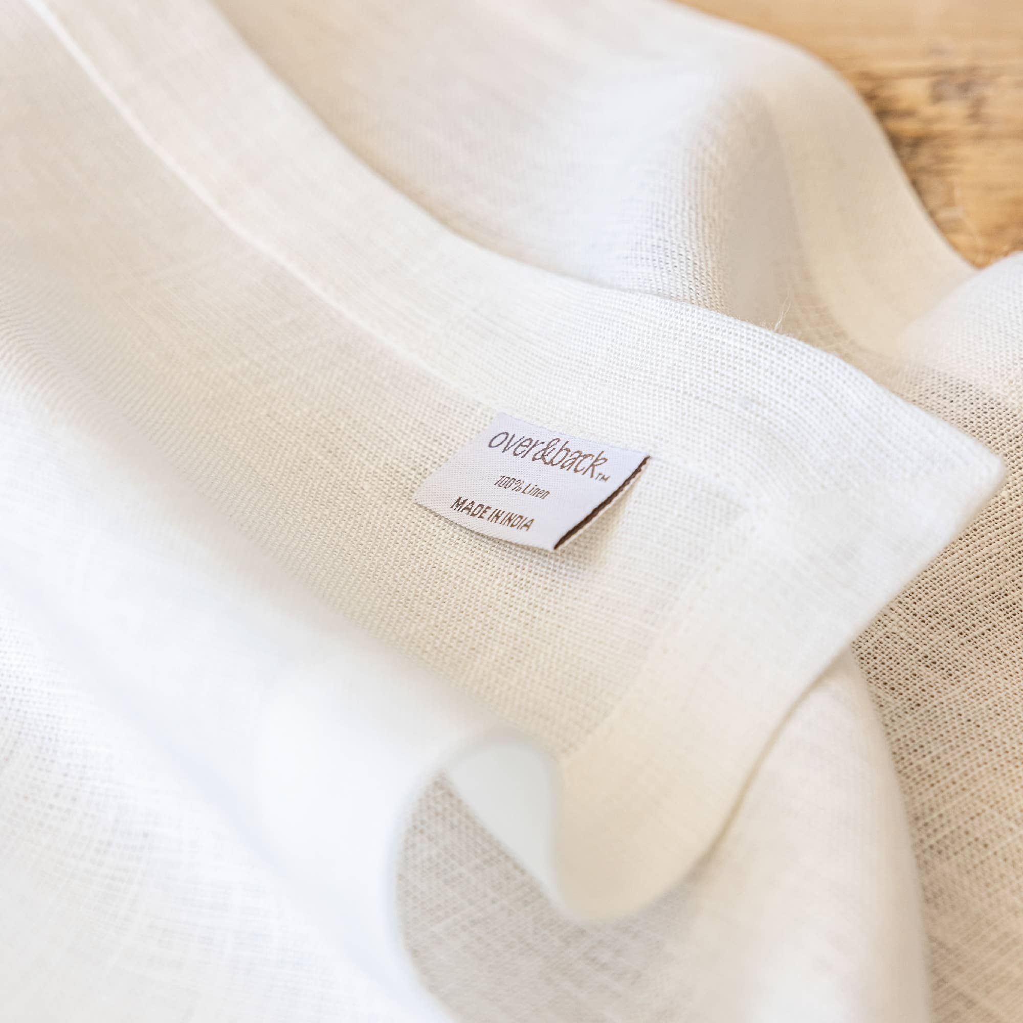 over&back - Wholesale Tablecloth - 100% Linen Tablecloth – 70x1084