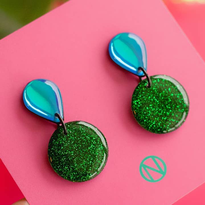 Naoi - Wholesale Dangle Earrings - Party Mini Statement Earrings - Handmade to Order