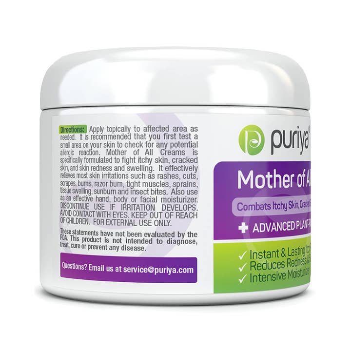 Puriya Skincare - Wholesale Facial Moisturizer - Puriya Plant-rich Intensive Moisturizer - Midly Earthy2