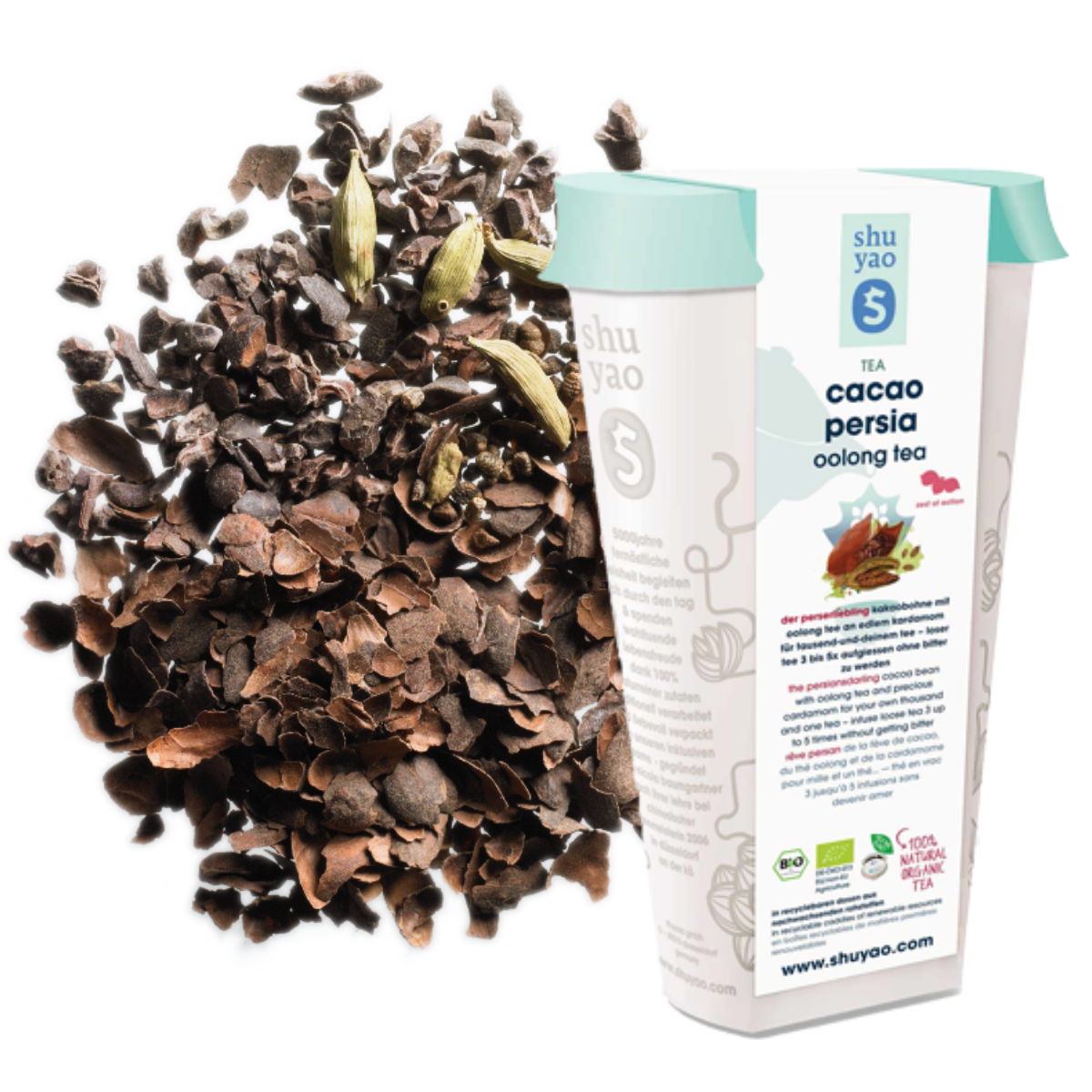 Shuyao – Engroshandel Sundheds-/detox-te – Shuyao økologisk varm te 5 stk. i gaveæske eller enkeltvis i aromaæske5