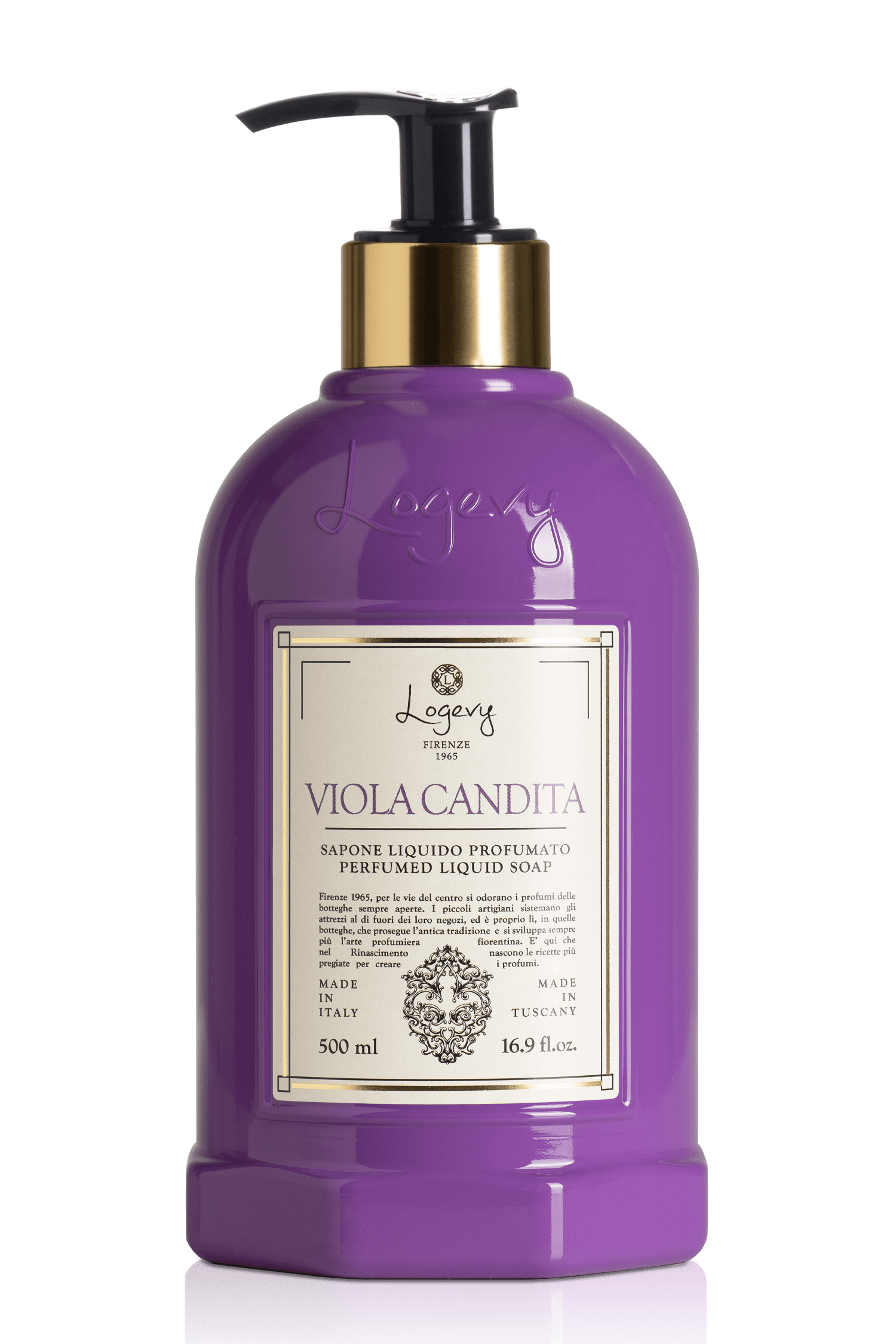 Logevy Firenze 1965 - Wholesale Body Wash/Shower Gel - Candied Violet Liquid Soap 500ml2