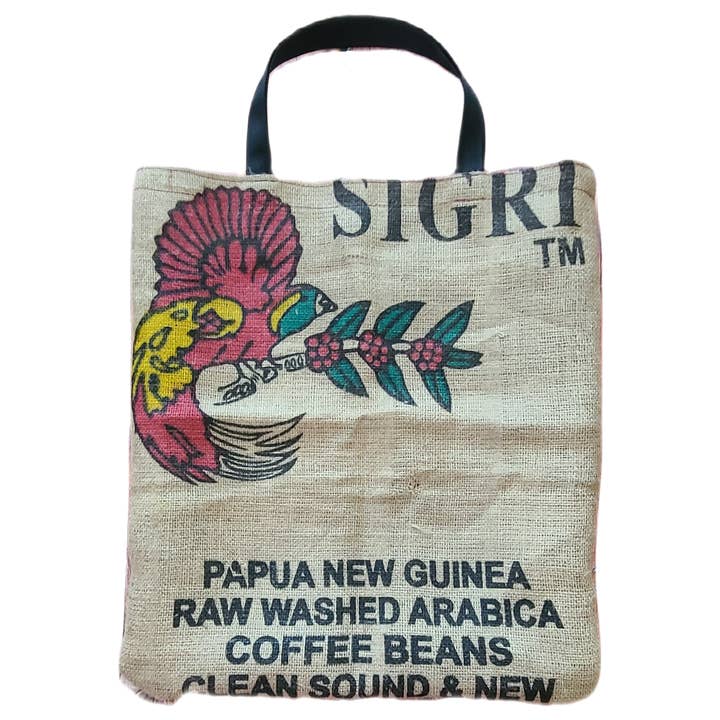 LP Motifs - Wholesale Tote Bag - Unisex - Upcycled Burlap Tote Bags7