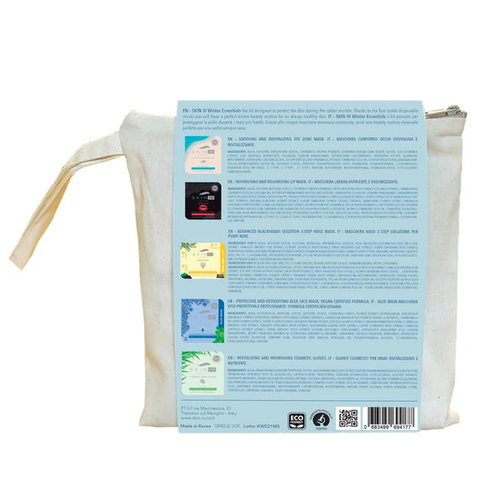 SKIN IV - Wholesale Skincare Face Mask - WINTER SKINCARE KIT - 5 face and body masks1