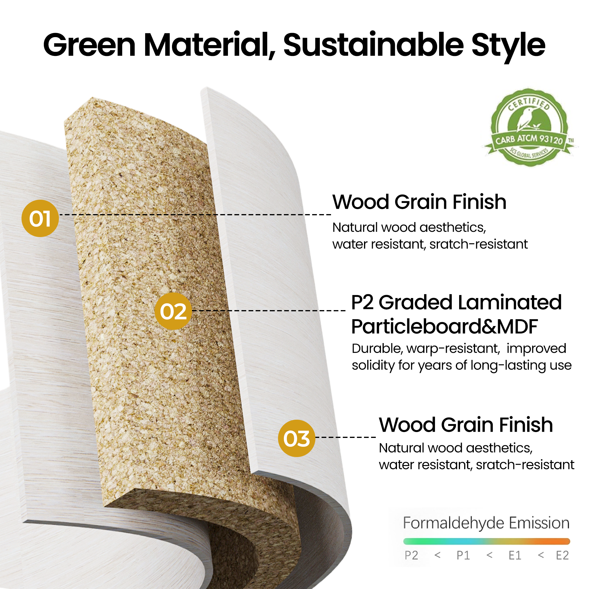 Heynemo - Wholesale Cabinet - 3 Drawer Dresser, Cane Nightstand with Rattan Drawers7