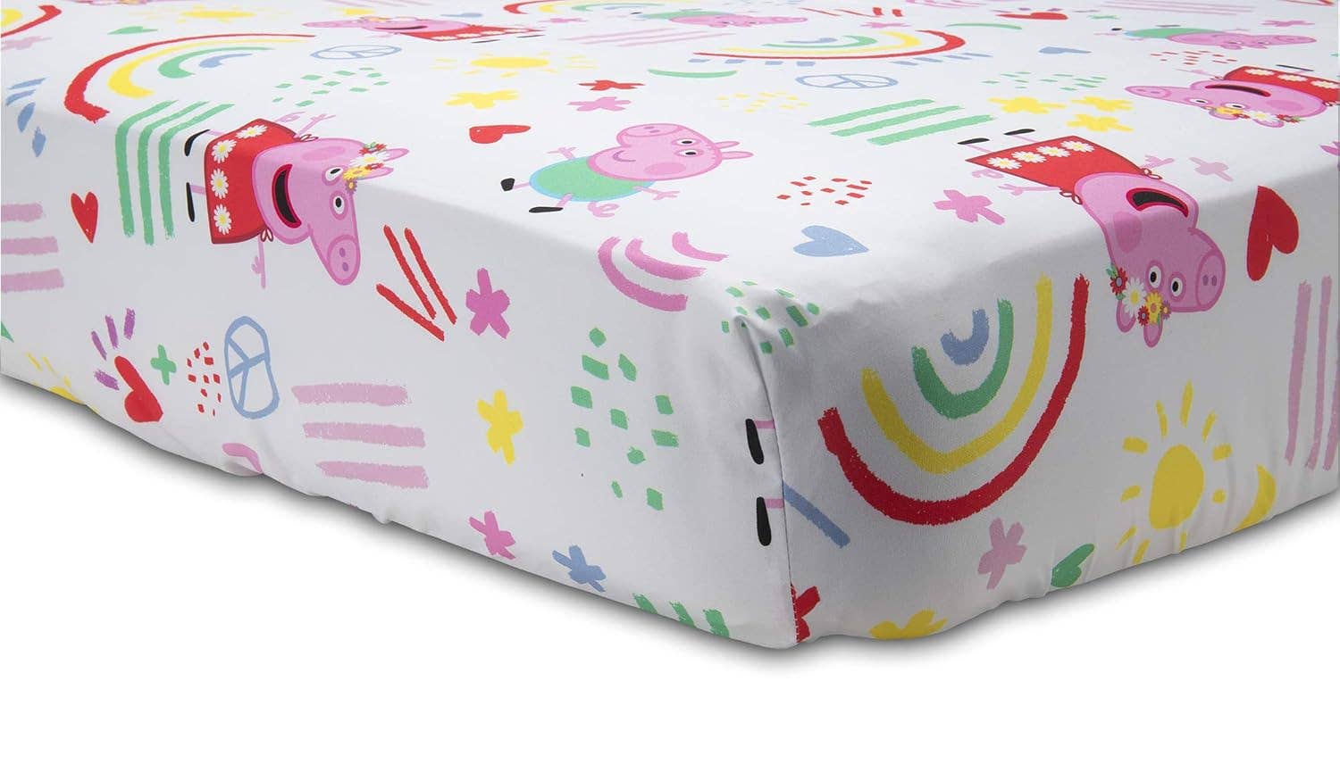 Innovarix - Wholesale Bedding Set - Kids & Baby - Peppa Pig Be Nice & Kind 4 Piece Toddler Bedding Set3