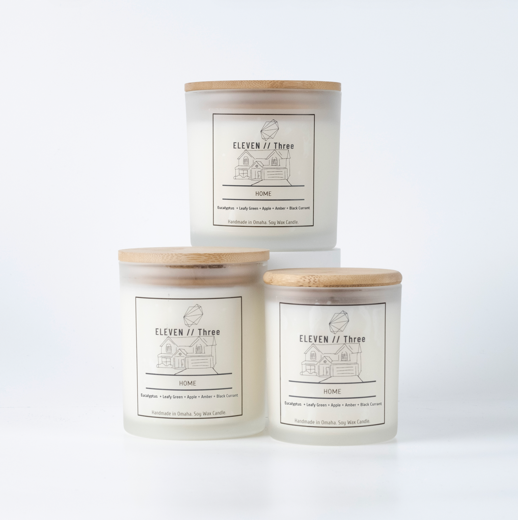 ELEVEN//Three - Wholesale Jar/Filled Candle - HOME1
