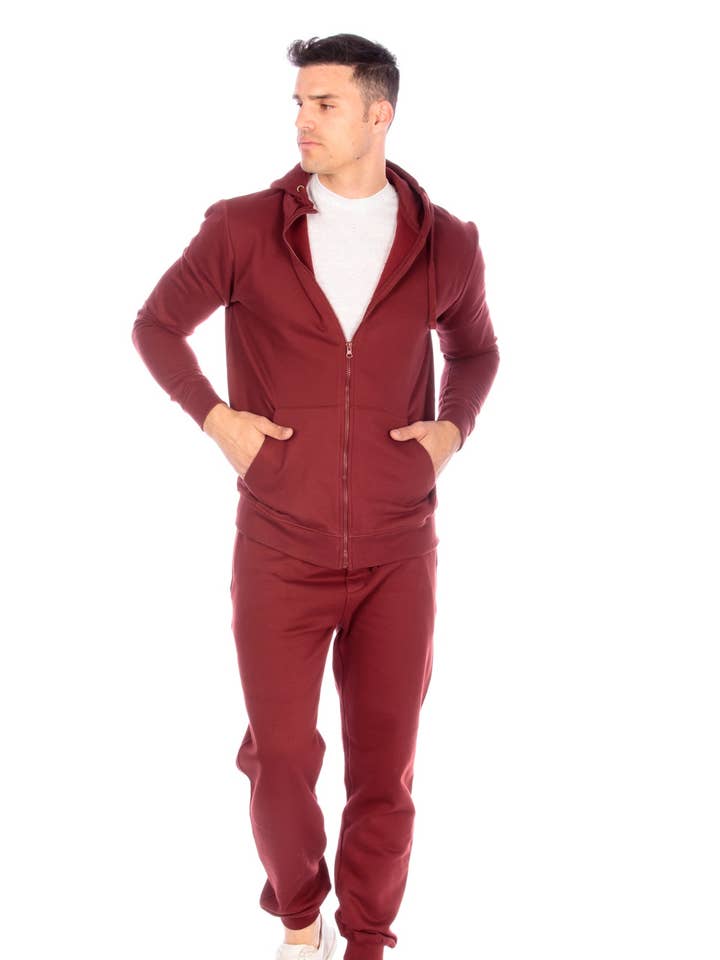 Hawk's Bay - Wholesale Hoodie - Men's - FLEECE ZIPPER HOODIE -