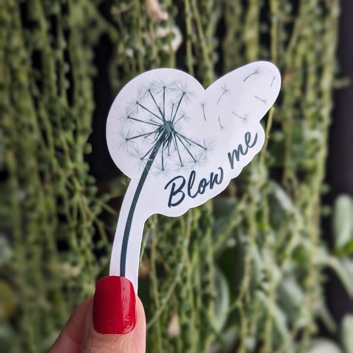 Moonlit Creations – wholesale Sticker – Blow me vinyl sticker, funny adult dirty sticker2