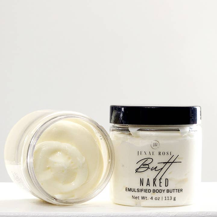 Jenae Rose – wholesale Body balm/butter – Butt Naked Emulsified Body Butter
