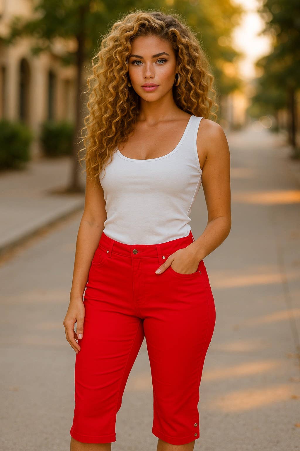 A Woman we Love – Großhandel Shorts – Damen – Set mit 20 Shorts und Caprihosen – gemischte Größen und Farben10